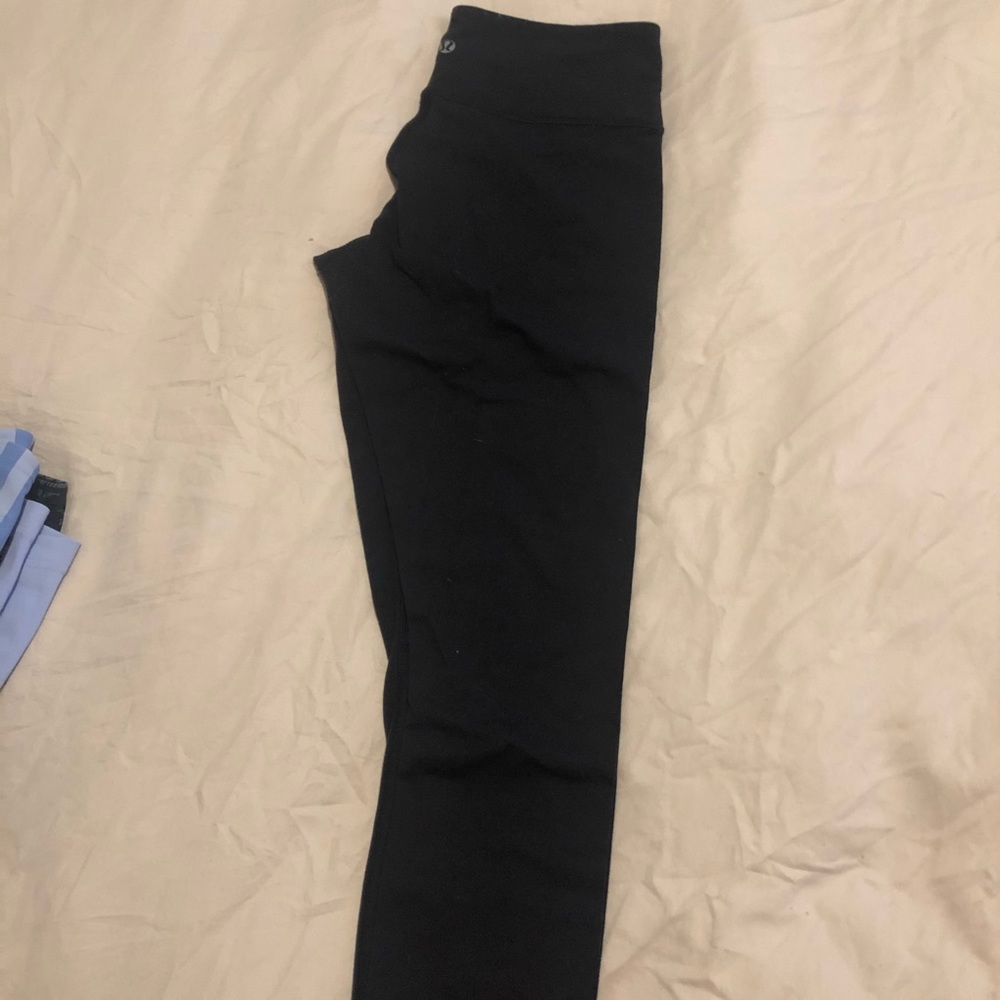 Lululemon reversible, low rise, full length pants